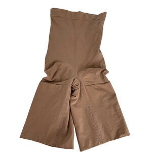 Spanx NWOT Higher Power Short SM Cafe Au Lait Shapewear 6" Inseam Seamless #2745